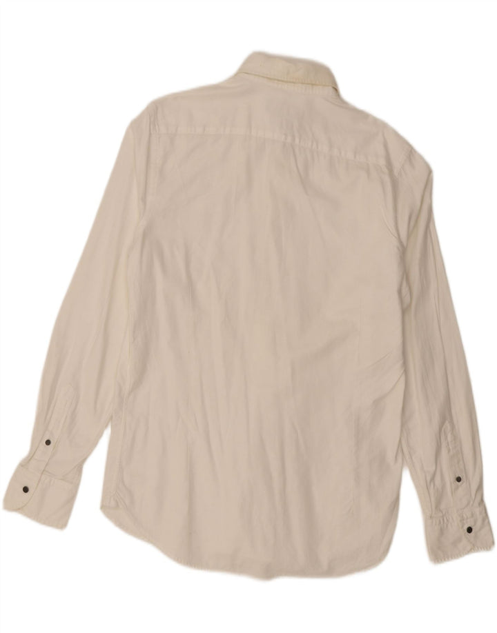 Massimo Dutti Herrenhemd Mittelweiß