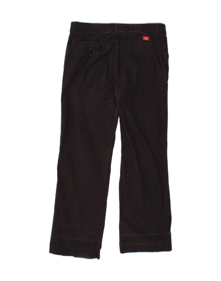 DICKIES Womens Straight Casual Trousers W34 L29  Grey Vintage Dickies and Second-Hand Dickies from Messina Hembry 