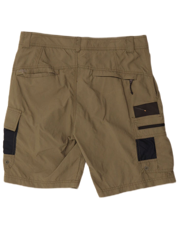 Quiksilver Hombre Cargo Bañador Shorts Medium Caqui Poliéster