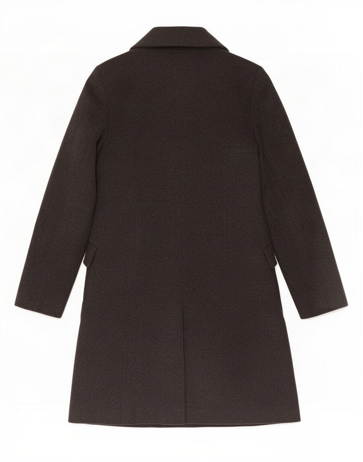 Sobretudo feminino Zara UK 10 lã cinza pequena