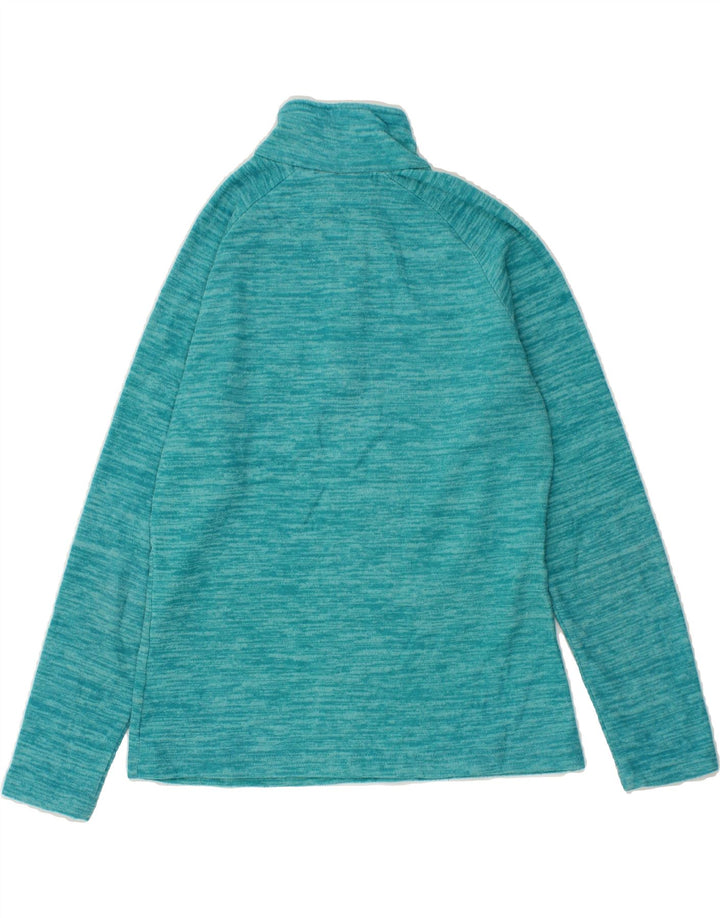 MOUNTAIN WAREHOUSE Womens Fleece Jumper UK 10 Small Turquoise Polyester Vintage Mountain Warehouse and Second-Hand Mountain Warehouse from Messina Hembry 