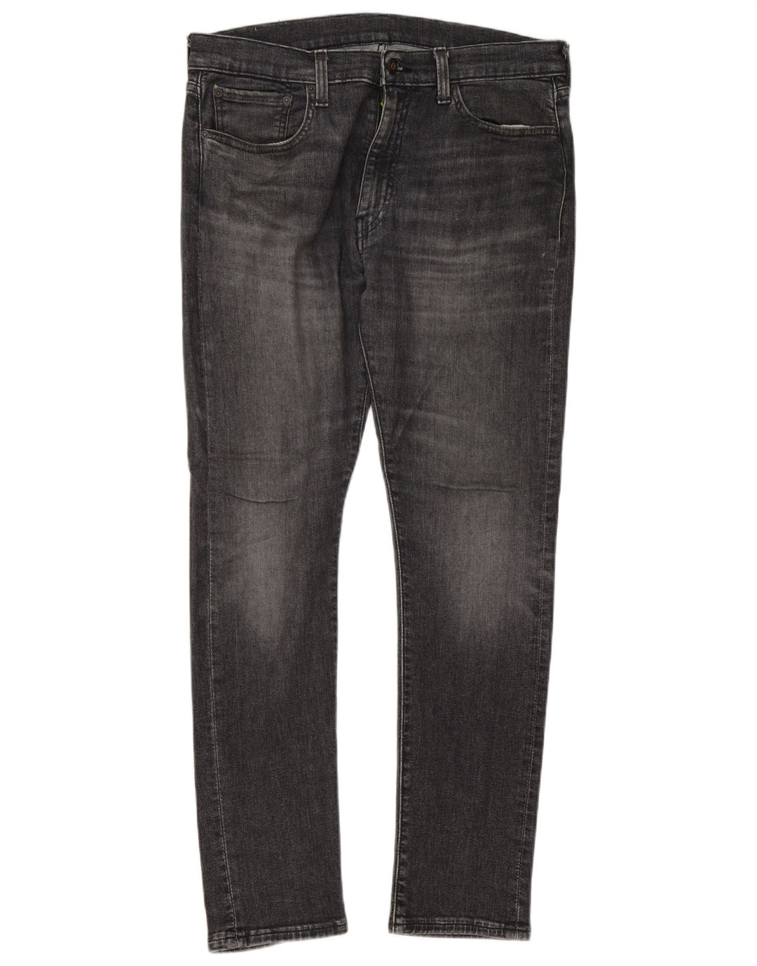 Jeans slim da uomo Levi's W36 L32 cotone grigio