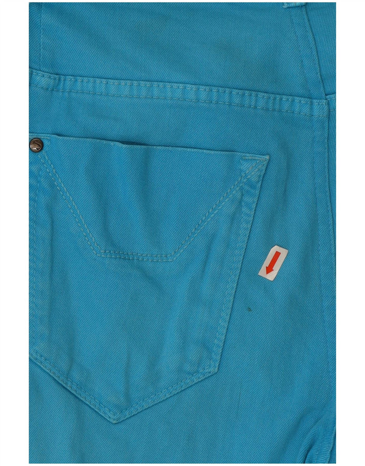 Jeckerson Womens Slim Jeans W33 L29 Blue Cotton