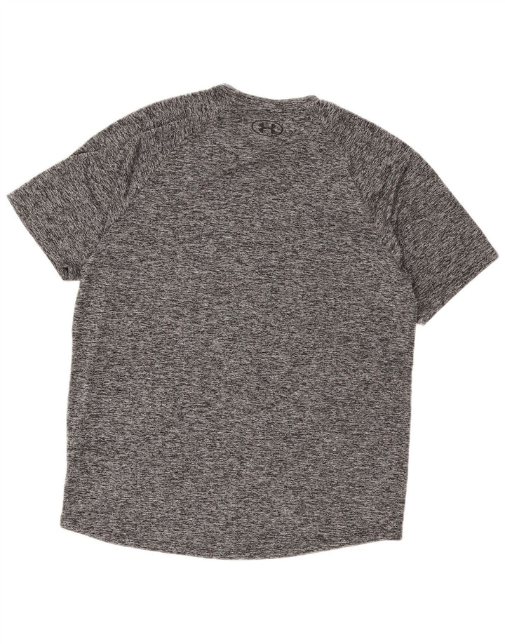 Under Armour Mens T-Shirt Top Large Grey Flecked Polyester