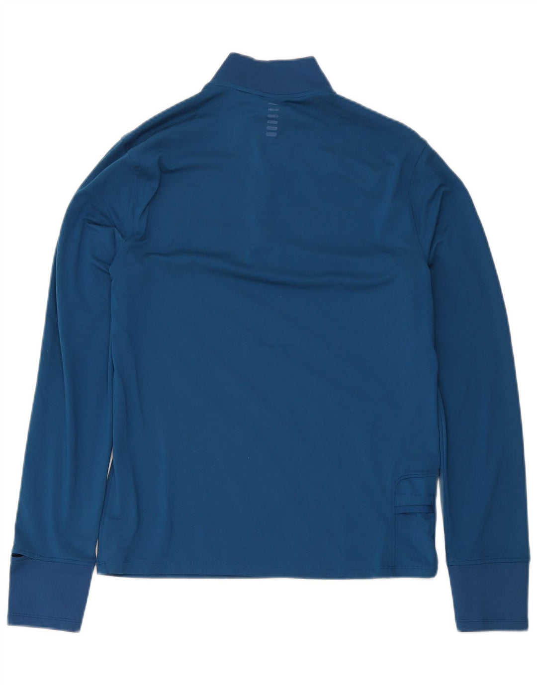 Under Armour Mens Zip Neck Pullover Tracksuit Top Medium Blue