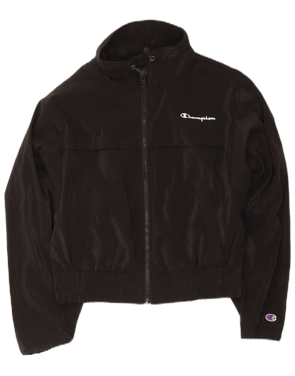 Champion Womens træningsdragt Topjakke UK 14 Medium Sort Polyester