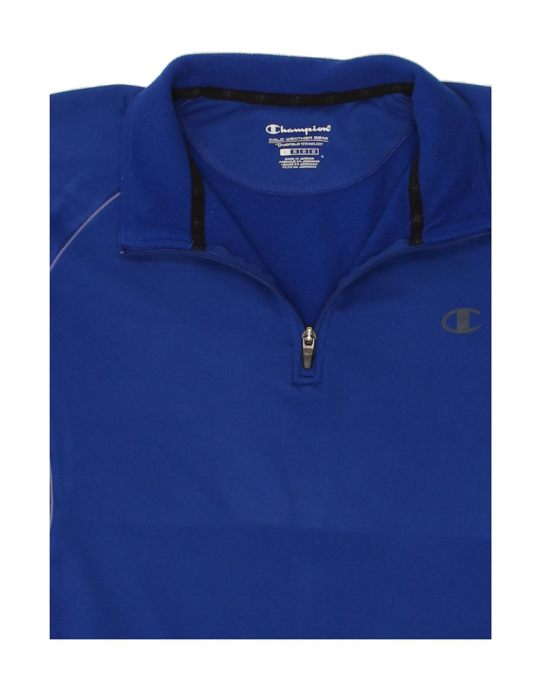 CHAMPION Mens Pullover Tracksuit Top Large Blue Polyester Vintage Champion and Second-Hand Champion from Messina Hembry 