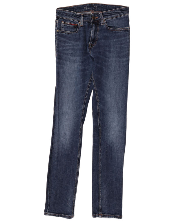 Tommy Hilfiger Mens Scanton Slim Jeans W29 L32 Plavi pamuk