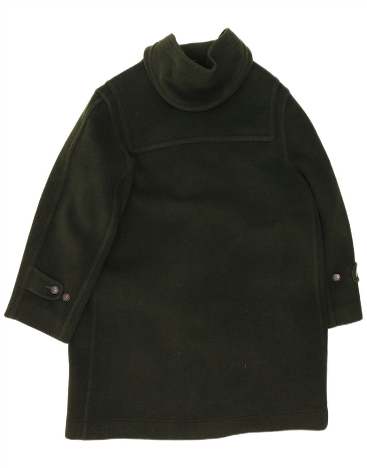 Zanolini Mens Hooded Duffle Coat IT 50 Large Green
