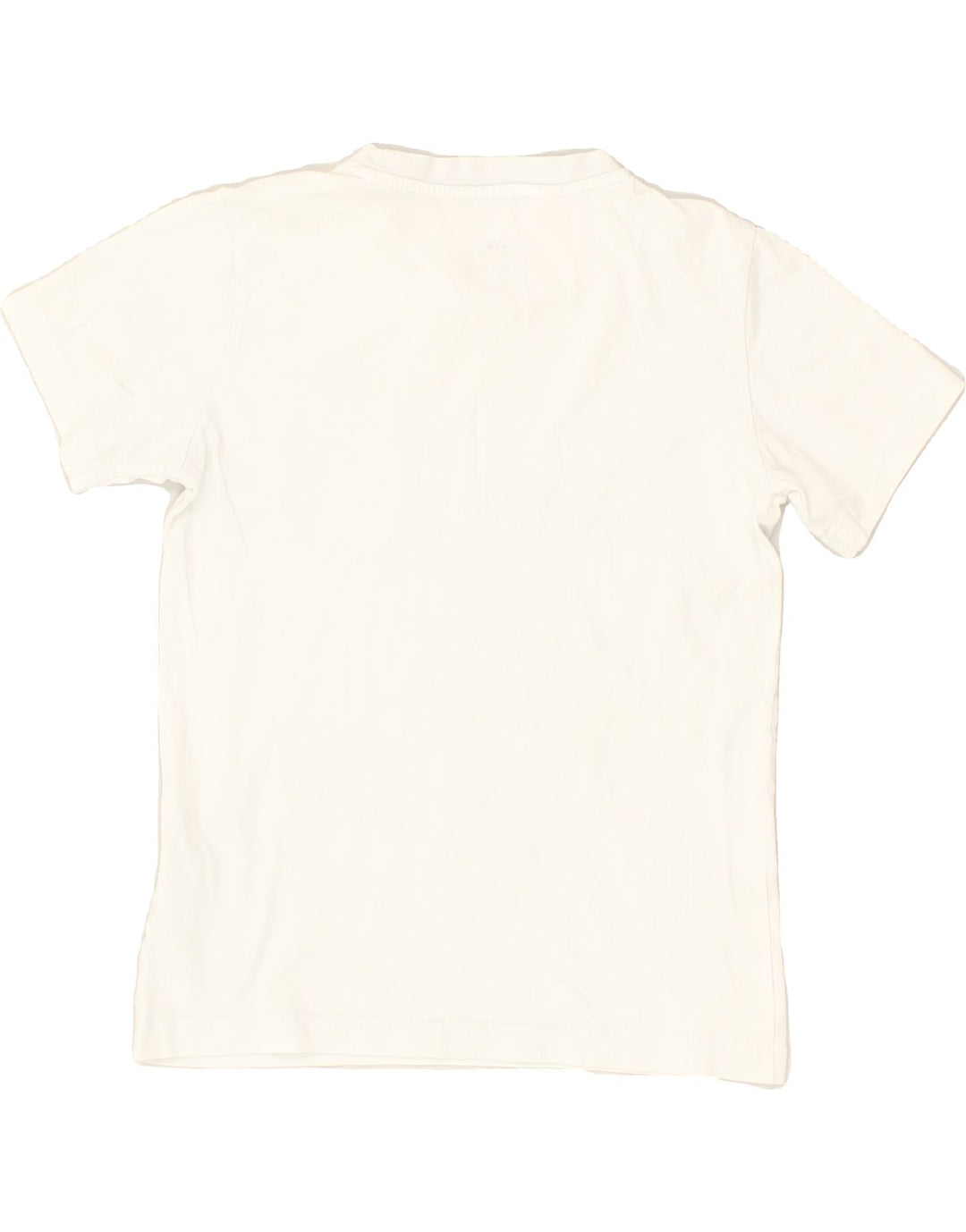 ADIDAS Boys T-Shirt Top 9-10 Years Off White Cotton | Vintage Adidas | Thrift | Second-Hand Adidas | Used Clothing | Messina Hembry 