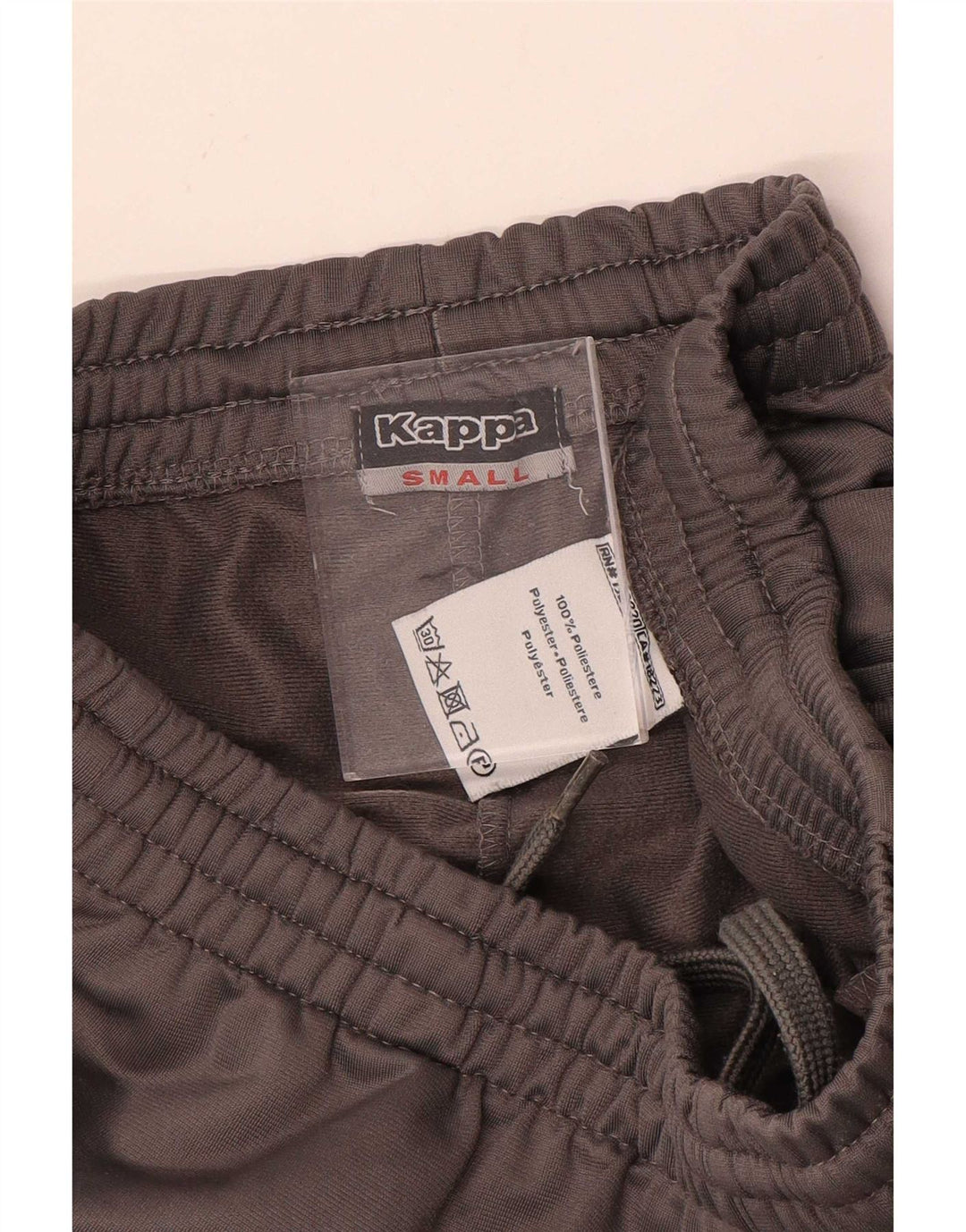 Kappa Pantalon de Survêtement Homme Petit Gris Polyester