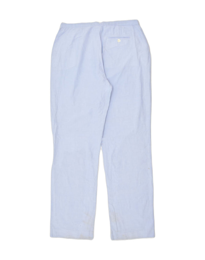 RALPH LAUREN Womens Straight Casual Trousers US 8 Medium W30 L30 Purple | Vintage | Thrift | Second-Hand | Used Clothing | Messina Hembry 