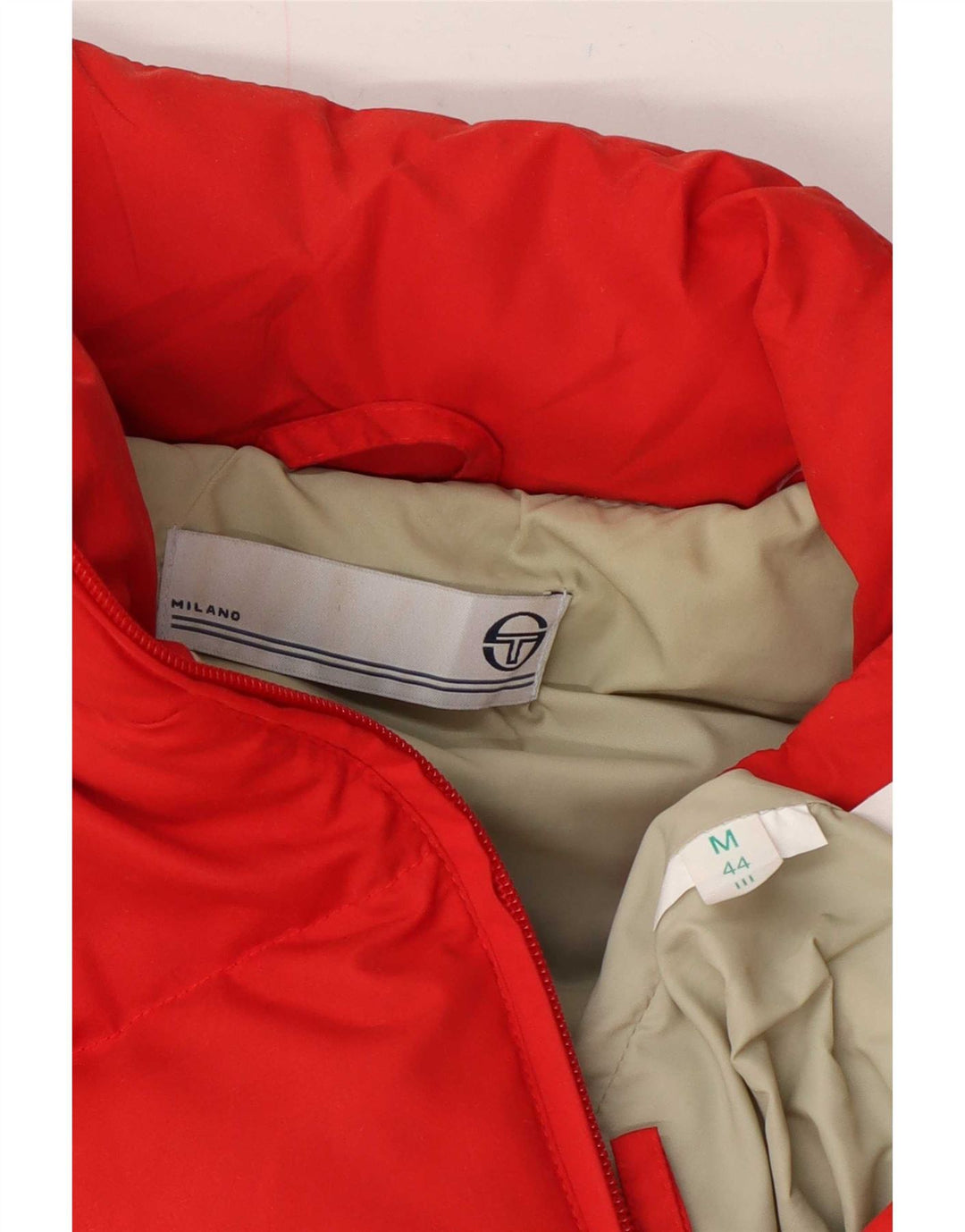 Sergio Tacchini Chaqueta Acolchada Mujer IT 44 Medium Rojo