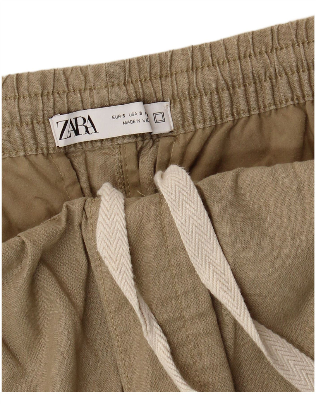 ZARA Mens Casual Shorts Small W29 Beige