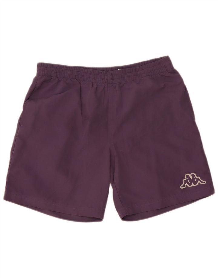 Kappa Mens Sport Shorts Medium  Purple Polyester