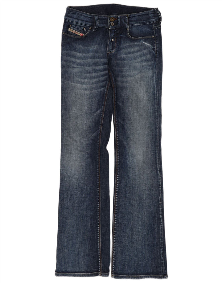 Diesel Damen Schlagjeans W28 L32 Blaue Baumwolle