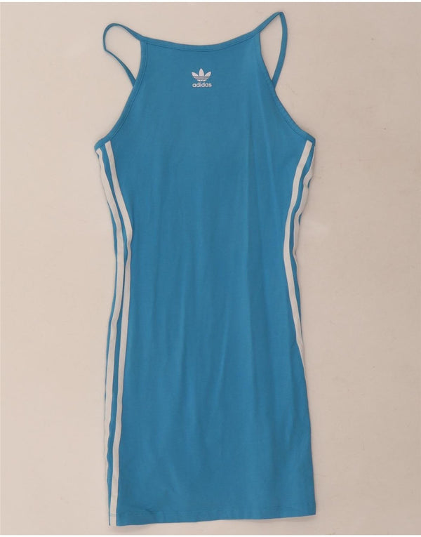 Abito da tennis da donna Adidas UK 6 XS blu cotone