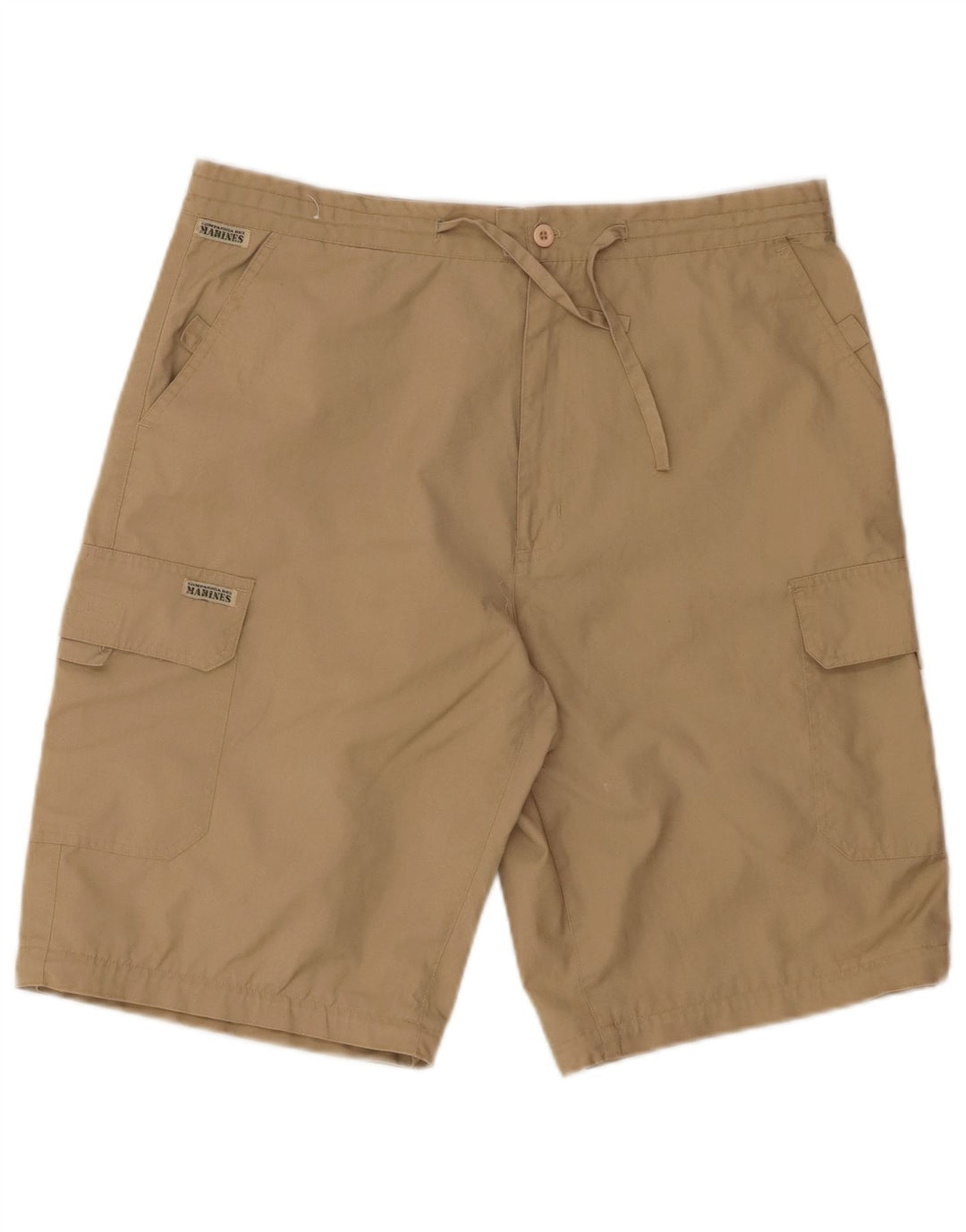 VINTAGE Mens Cargo Shorts W34 Large Beige