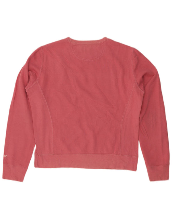Felpa Champion da donna Heritage Classics UK 14 rosa medio