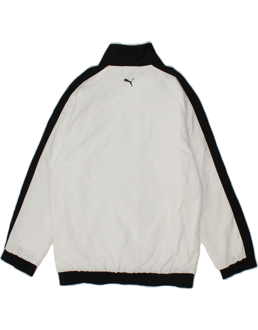 PUMA Boys Graphic Bomber Jacket 9-10 Years Medium  White Colourblock Vintage Puma and Second-Hand Puma from Messina Hembry 