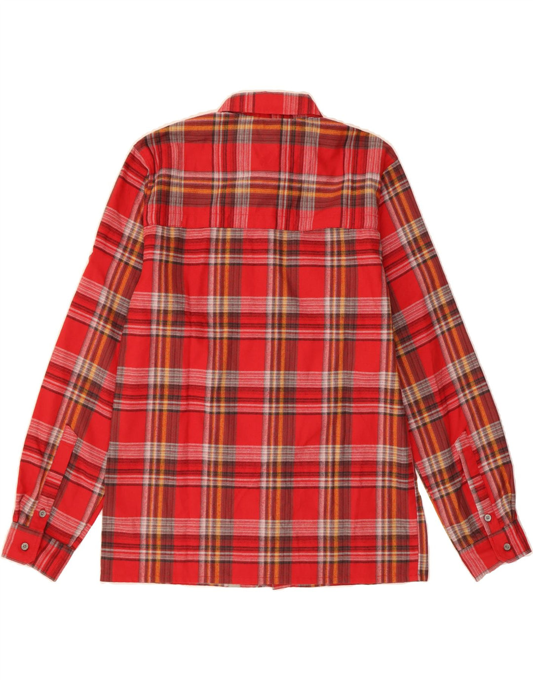 MC KINLEY Mens Shirt Small Red Check Polyester Vintage MC Kinley and Second-Hand MC Kinley from Messina Hembry 