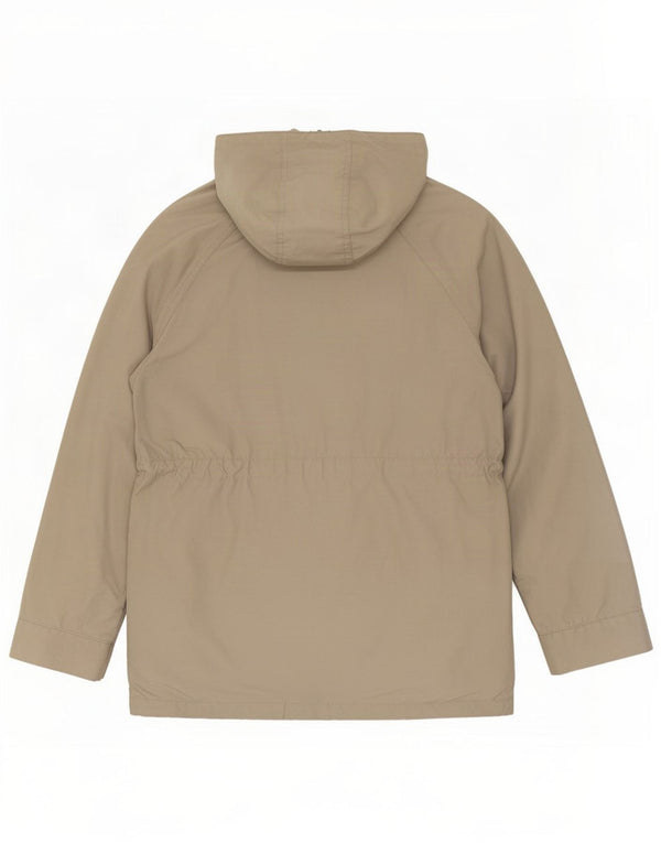 Woolrich Herre Hooded Parka Jacket UK 38 Medium Grey Bomuld