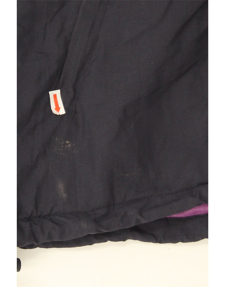 Superdry Damen Graphic Windjacke UK 14 Mittel Marineblau