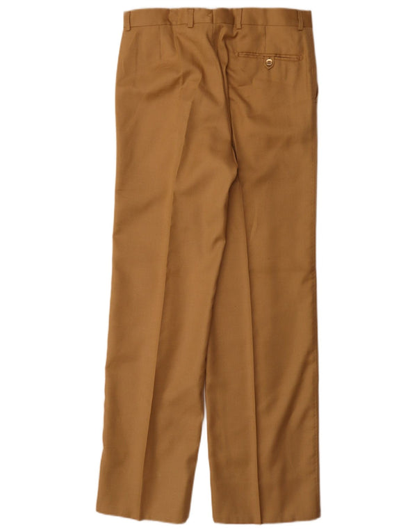 Vintage herre lige jakkesæt bukser IT 48 Medium W30 L32 Beige