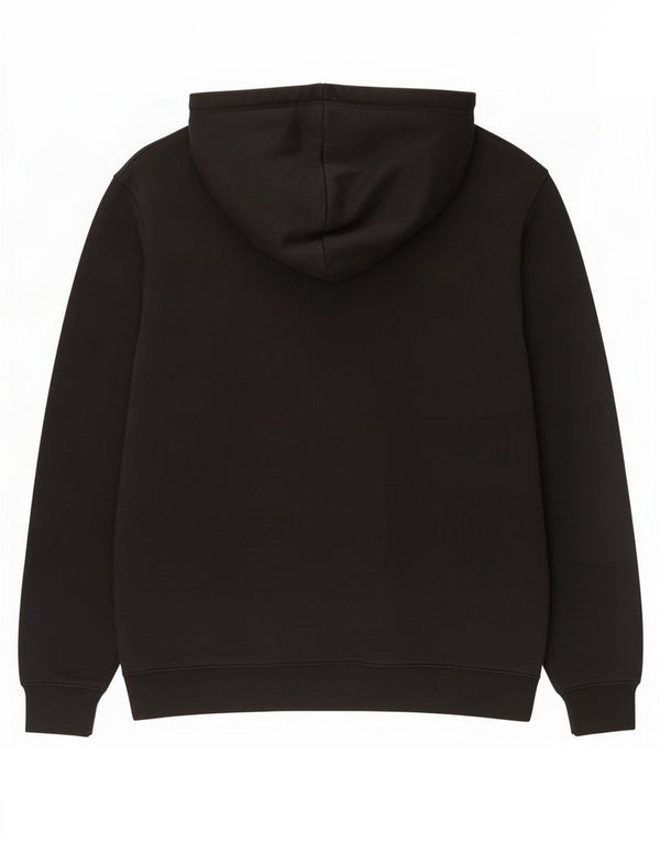 Felpa con cappuccio da uomo Adidas Large in cotone nero