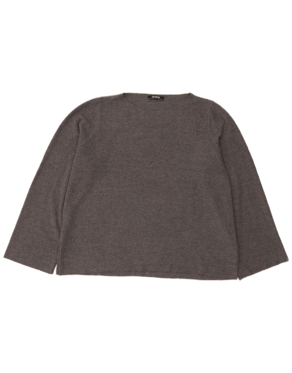 Top oversize da donna Zara a maniche lunghe UK 14 Grigio medio