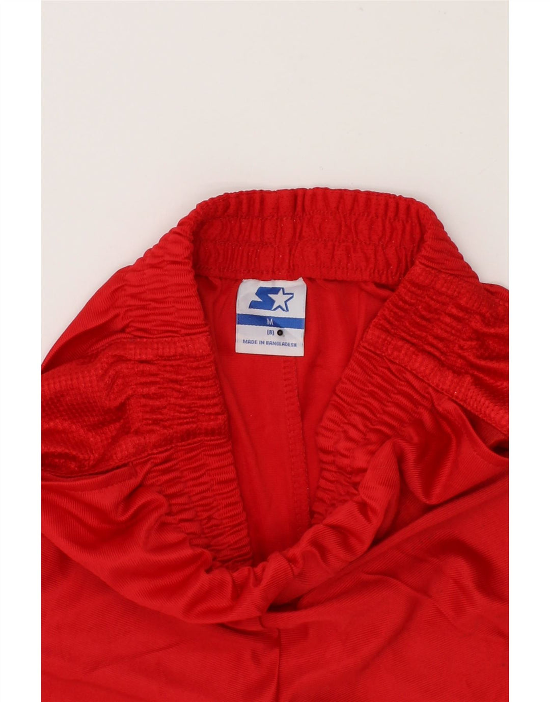 STARTER Boys Sport Shorts 7-8 Years Medium Red Polyester Vintage Starter and Second-Hand Starter from Messina Hembry 