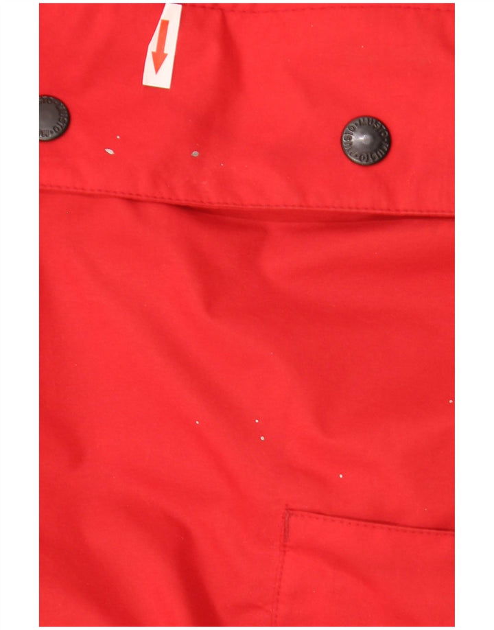 Giacca a vento con cappuccio da uomo Musto UK 36 Small Poliestere rosso