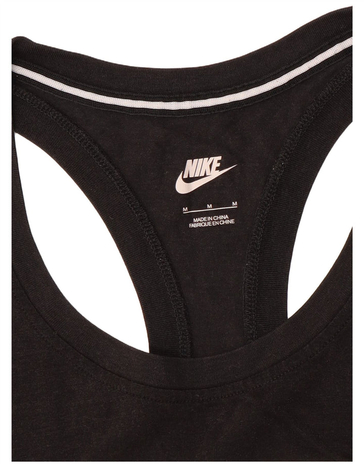 Damska kamizelka z grafiką NIKE UK 12, średnia czarna