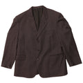 BIAGIOTTI Mens 3 Button Blazer Jacket UK 40 Large Grey Merino Wool