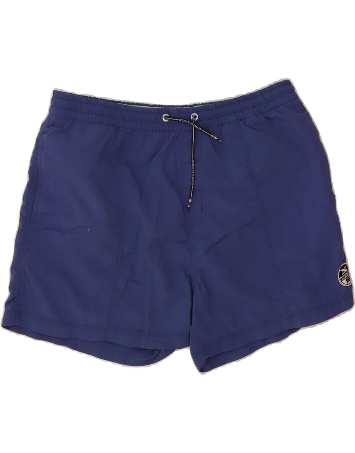 NORTH SAILS Mens Swimming Shorts Small Blue Polyamide Vintage North Sails and Second-Hand North Sails from Messina Hembry 