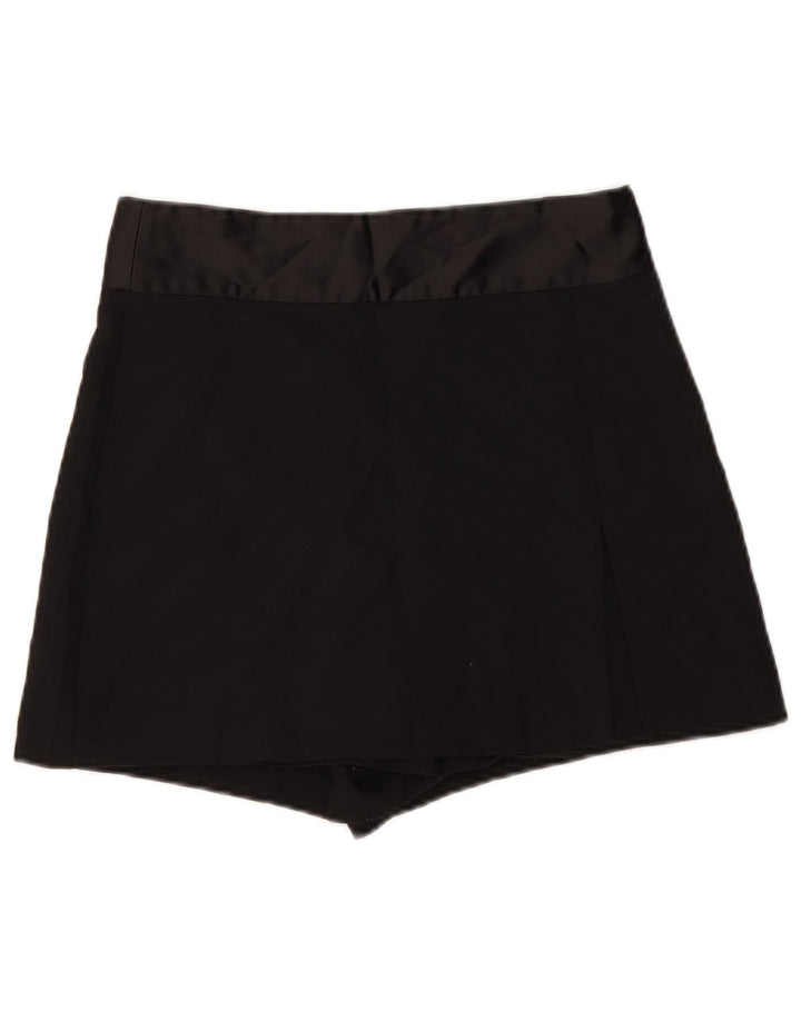 Zara Womens Casual Shorts Medium W28  Black