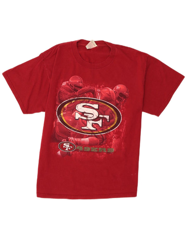 Lee Mens San Francisco 49ers grafikus póló, felső XL gesztenyebarna