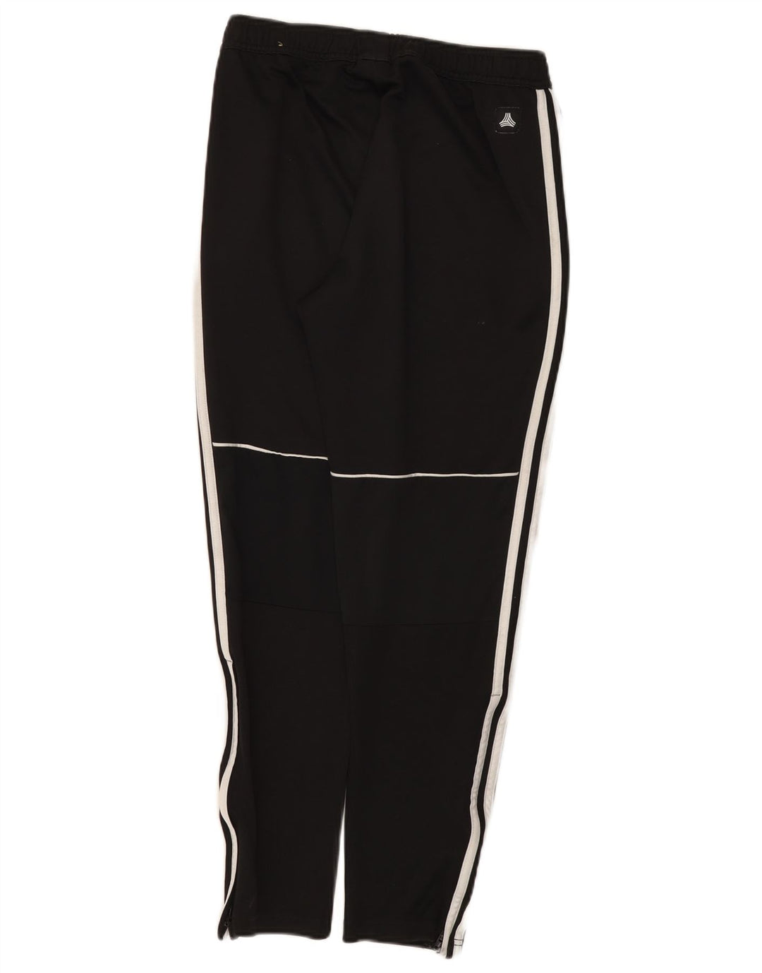 Damskie spodnie dresowe Adidas UK 12, średni czarny poliester