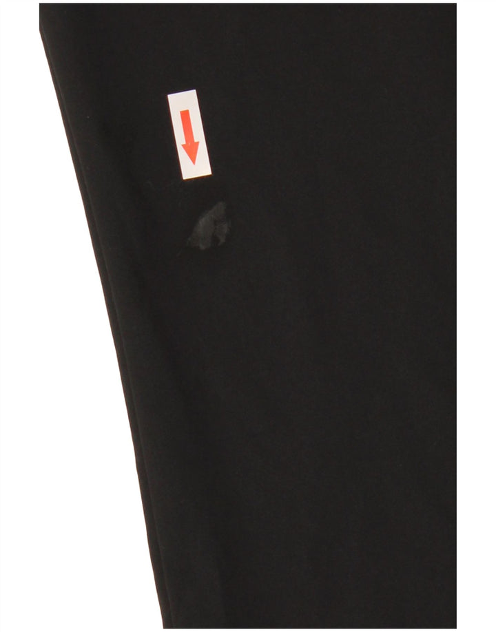 Adidas Mens Slim Chino Trousers W38 L32 Black Polyester