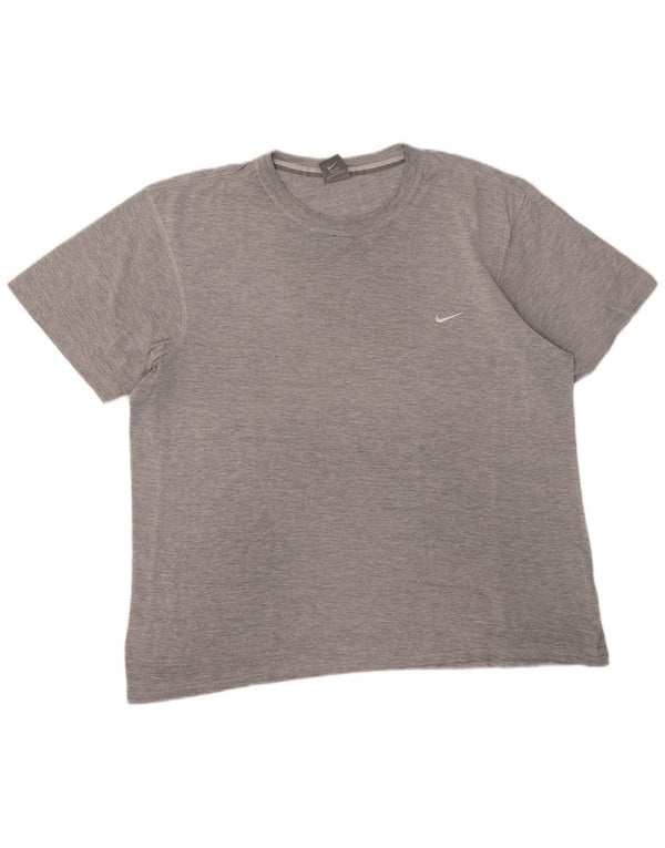 T-shirt da uomo Nike Top UK 45/47 XL grigio screziato
