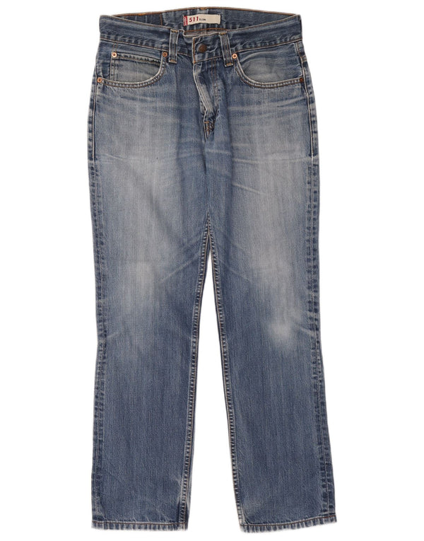Jeans Levi's Uomo 511 Slim W34 L34 Cotone Blu