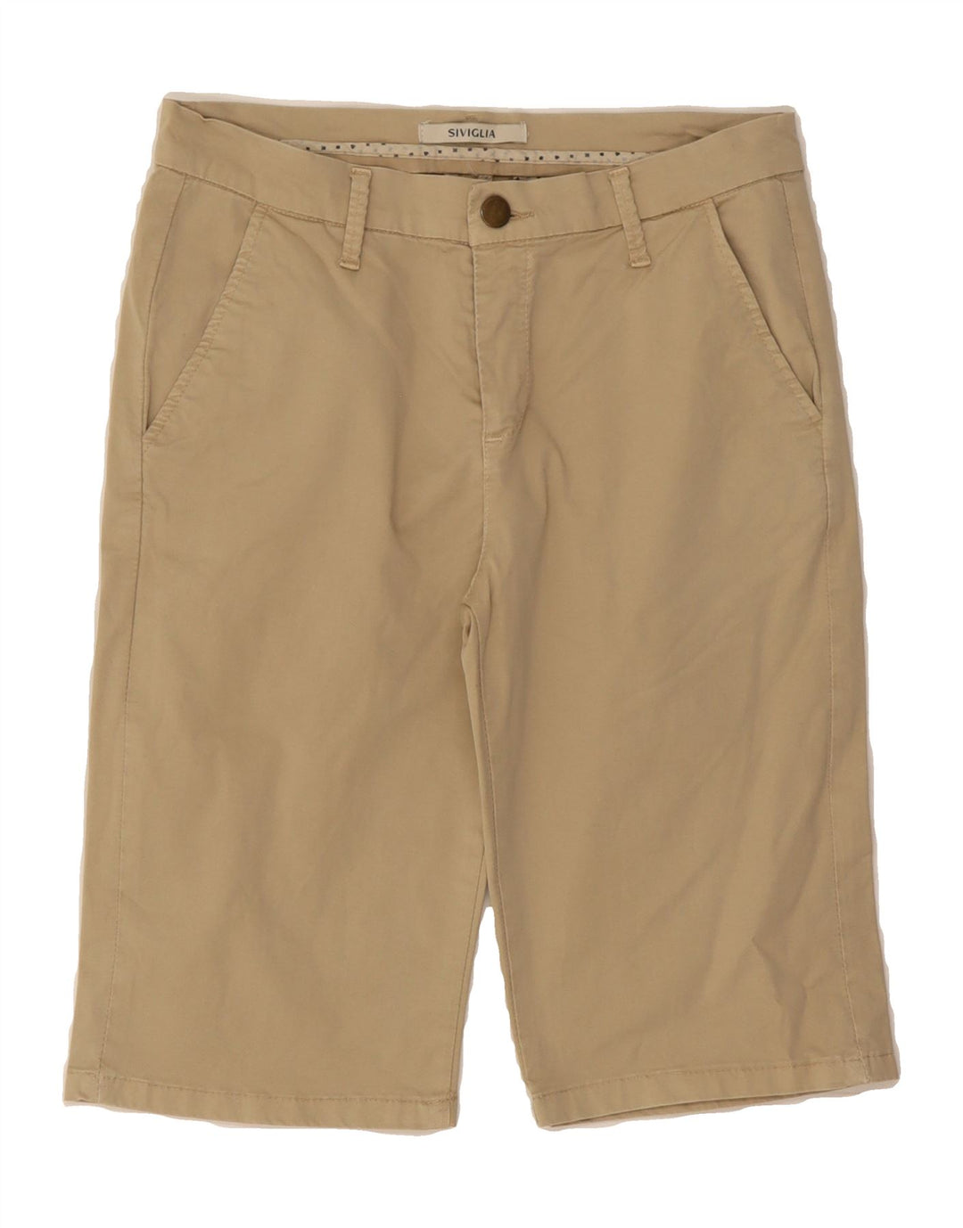 SIVIGLIA Womens Bermuda Shorts W28 Medium  Beige Vintage SIVIGLIA and Second-Hand SIVIGLIA from Messina Hembry 