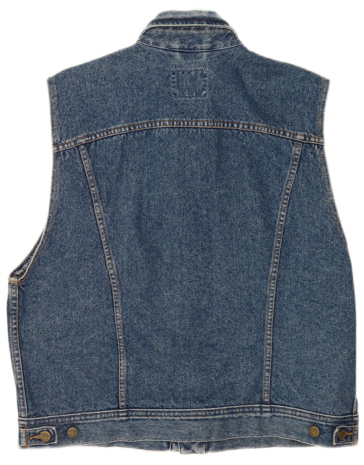 Lee Dame Denim Gilet UK 18 XL Blå