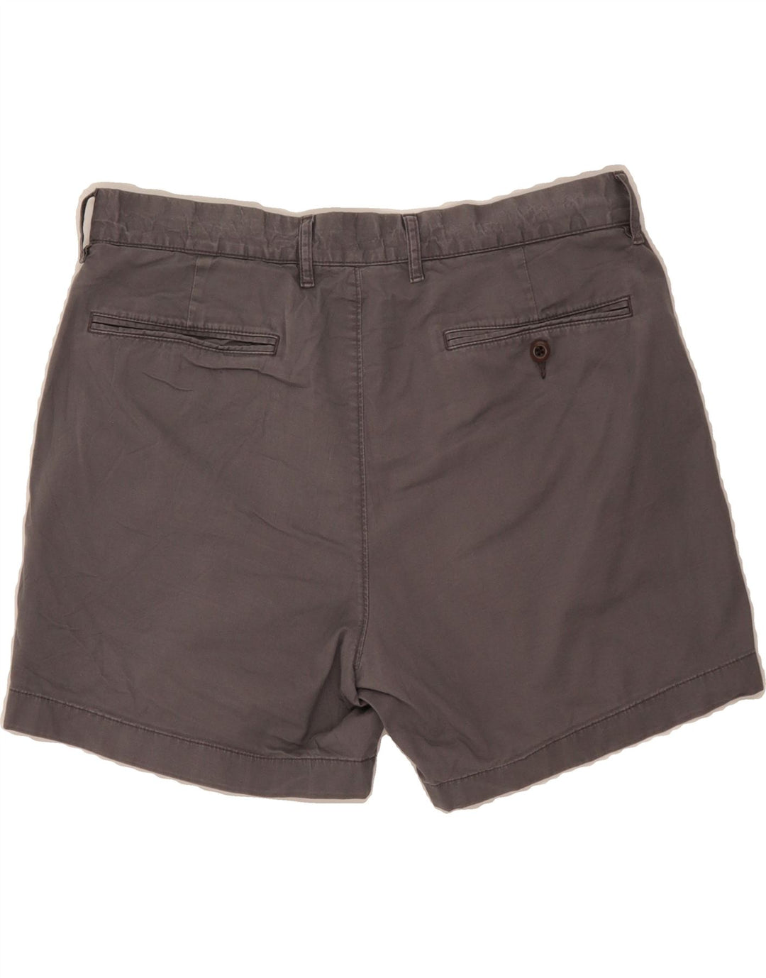 J. CREW Womens Chino Shorts W32 Large  Grey Cotton Vintage J. Crew and Second-Hand J. Crew from Messina Hembry 