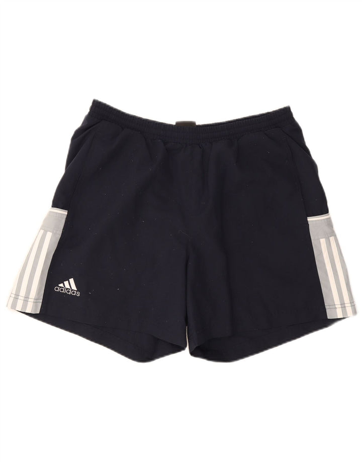 Adidas Herre Sportshorts Medium Navy Blue Colourblock Polyester