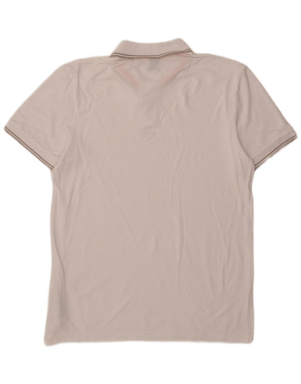 Hugo Boss Herre poloshirt Stor hvid bomuld