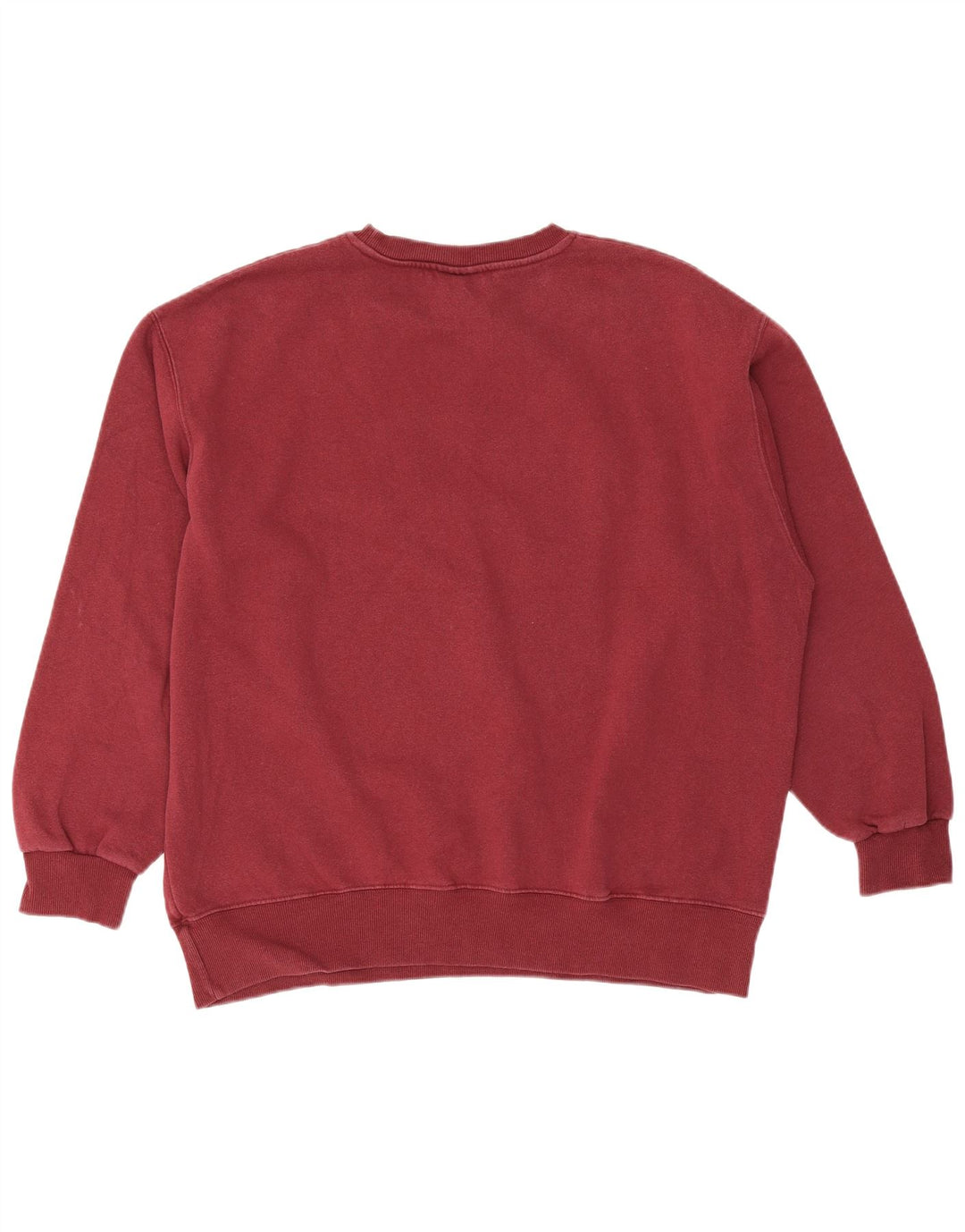 Pull & Bear Sweat-shirt surdimensionné graphique pour femme UK 16 Large Marron