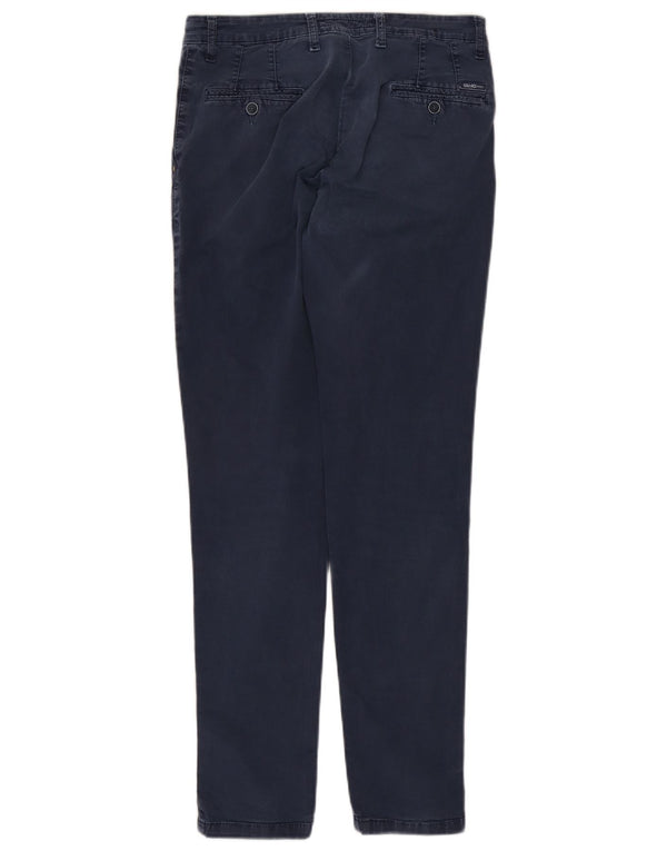 Pantaloni Chino Slim Uomo Liu Jo IT 48 Medio W32 L31 Blu Navy Cotone