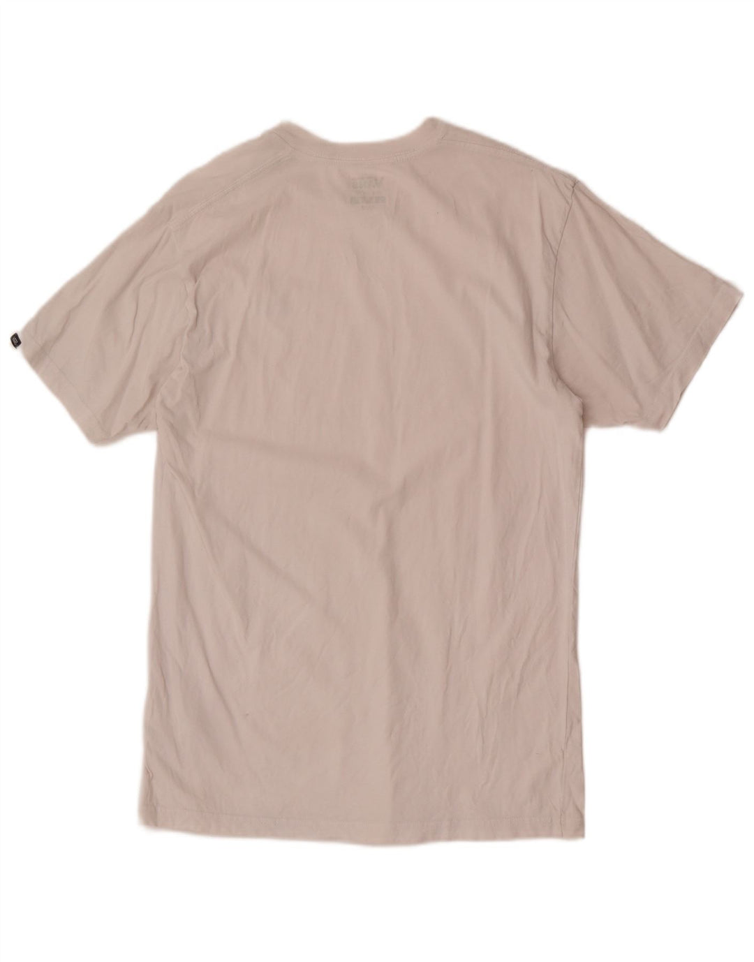 Vans Herre Classic Fit T-Shirt Top Medium Hvid Bomuld
