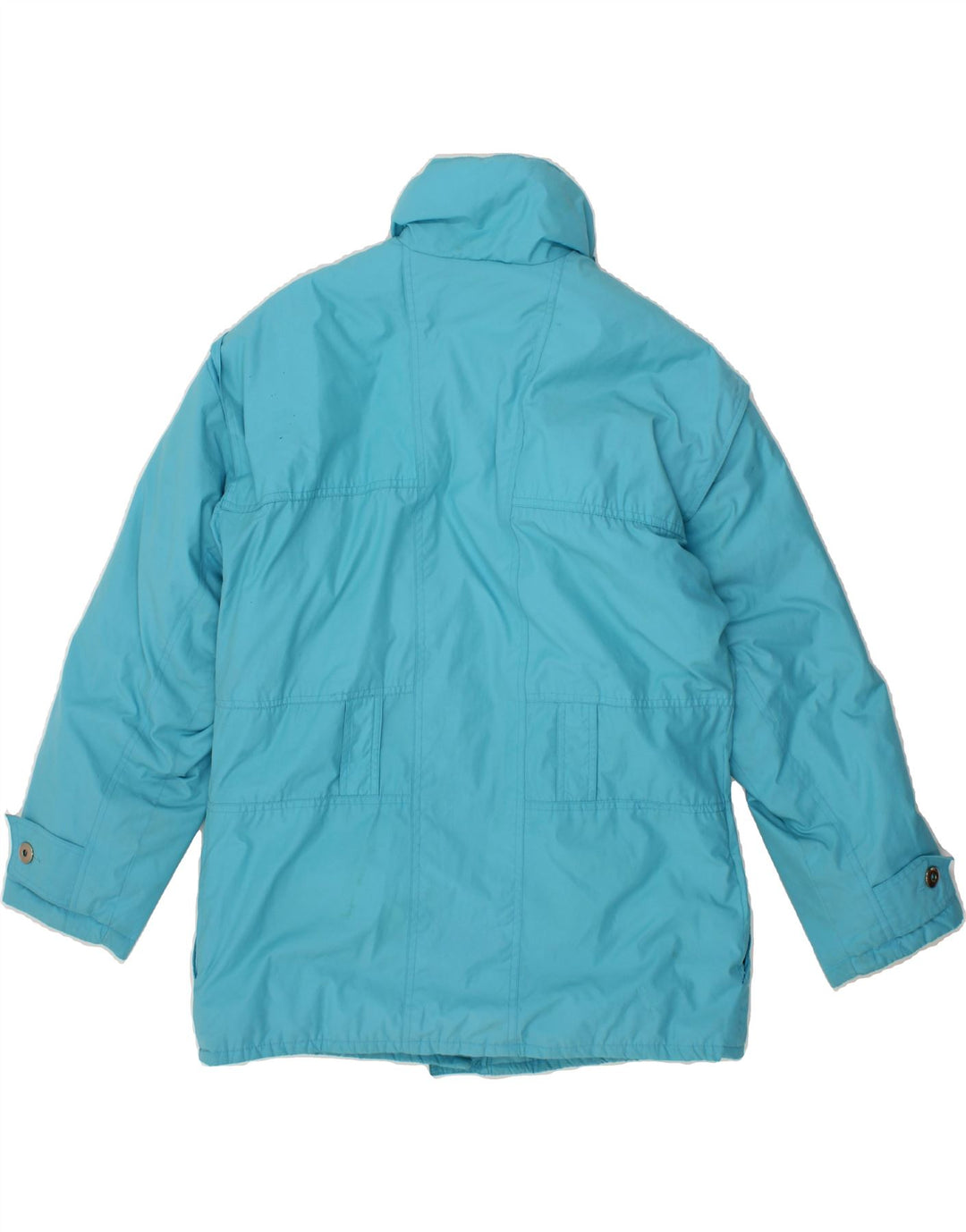 ELHO Womens Padded Jacket EU 40 Medium Blue Polyester Vintage Elho and Second-Hand Elho from Messina Hembry 